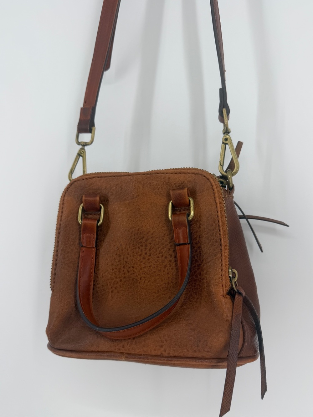 Free People Vegan Leather Mini Crossbody Bag